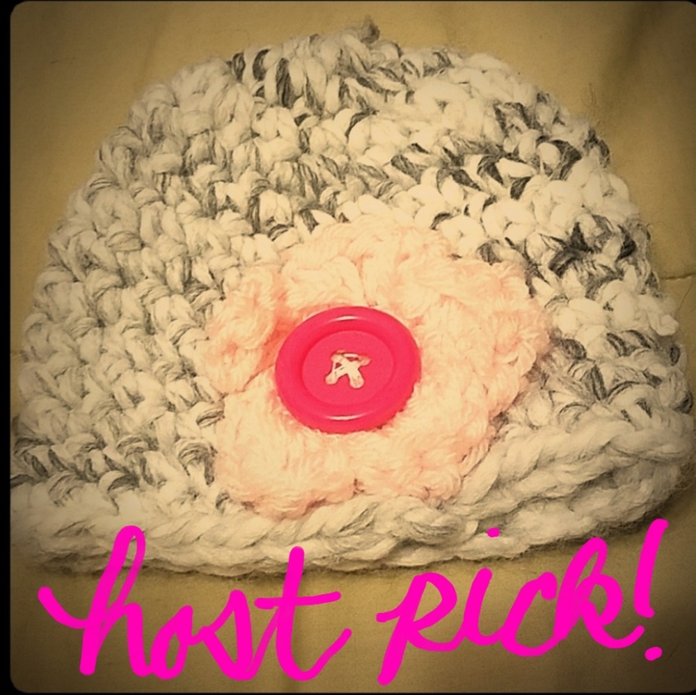 💥FREE w/ bundle💥 NWOT Baby Flower Hat